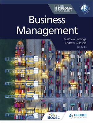 cover image of Business Management for the IB Diploma